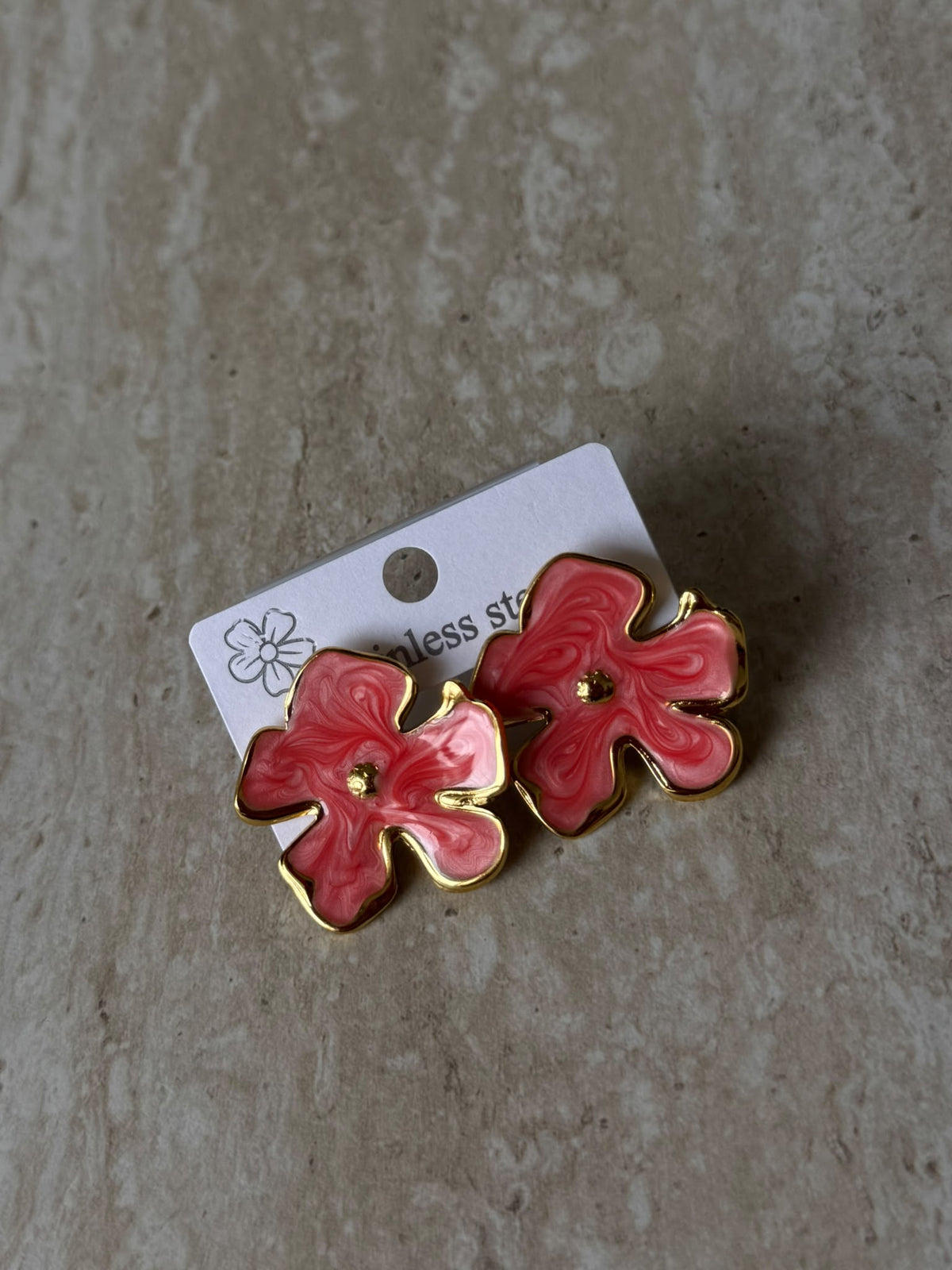 BOUCLE D'OREILLE FLEUR