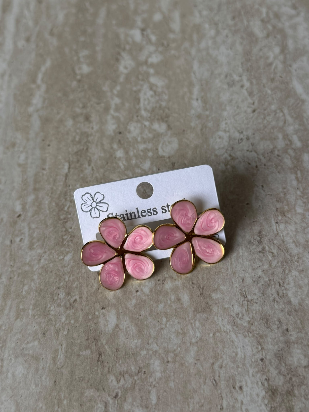BOUCLE D'OREILLE FLEUR